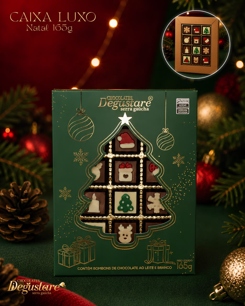 Caixa Luxo Natal