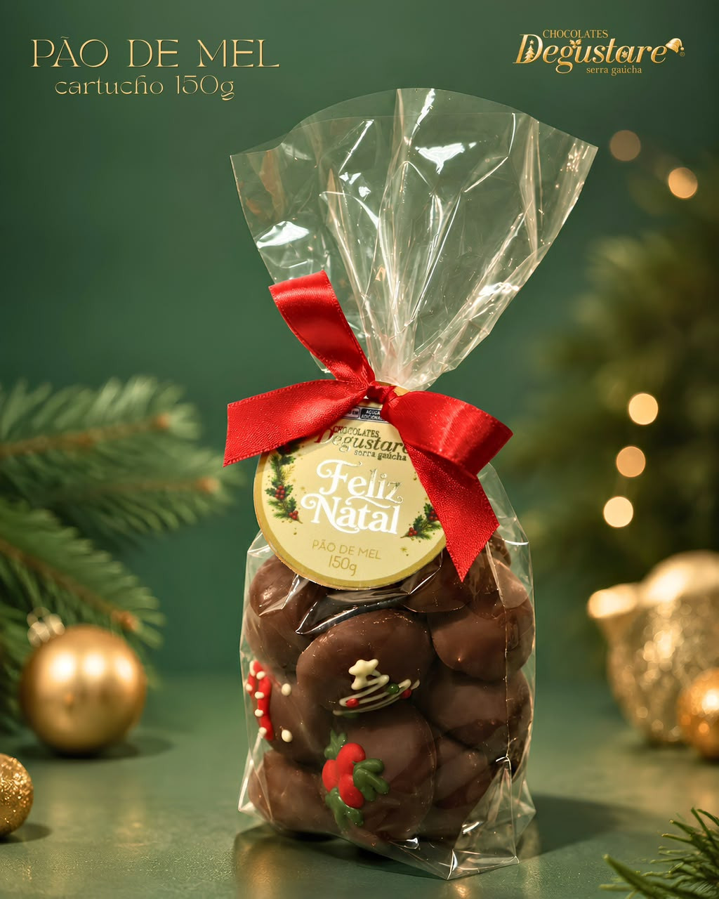 Cartucho Pão de Mel Natal